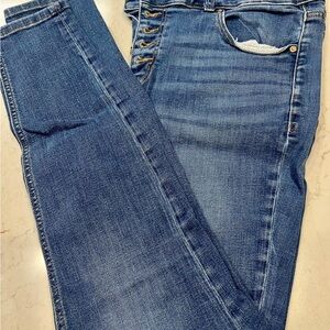 Maurices Blue Skinny Jeans